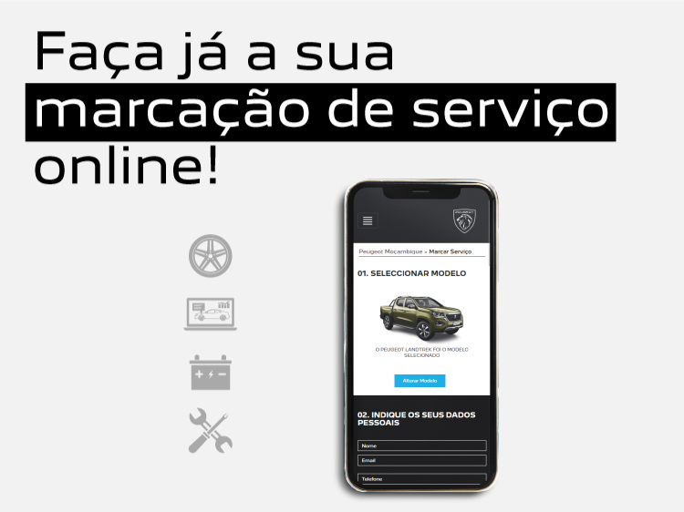 
								Marcação de serviço								